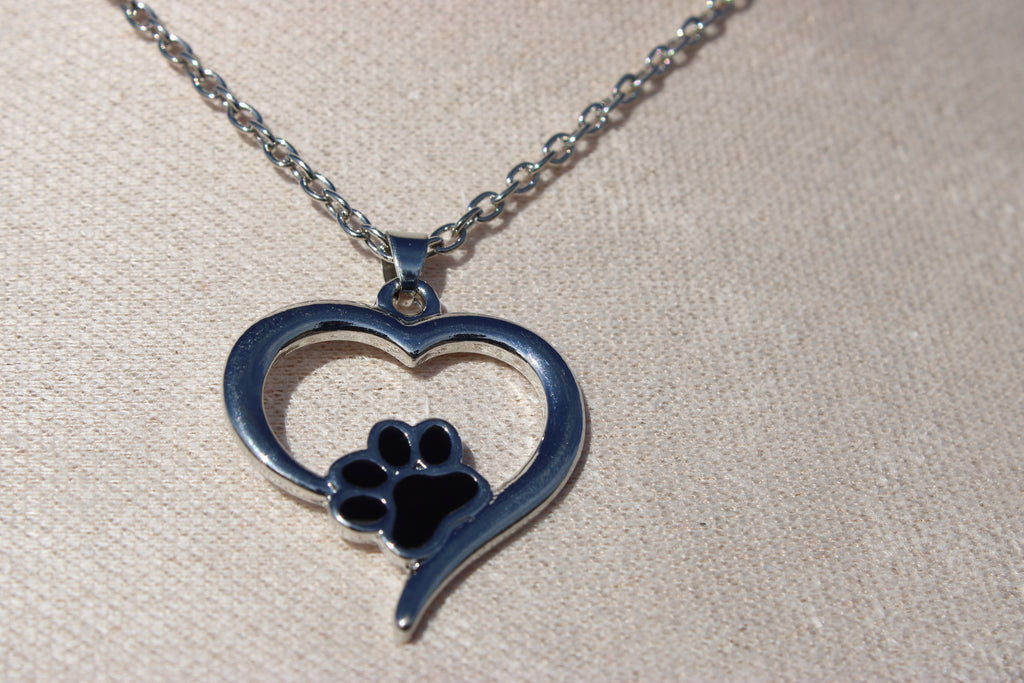 Paw in My Heart Necklace