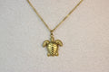 Golden Sea Turtle Necklace